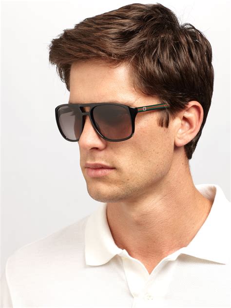 gucci sunglasses blue frame|gucci sunglasses frames for men.